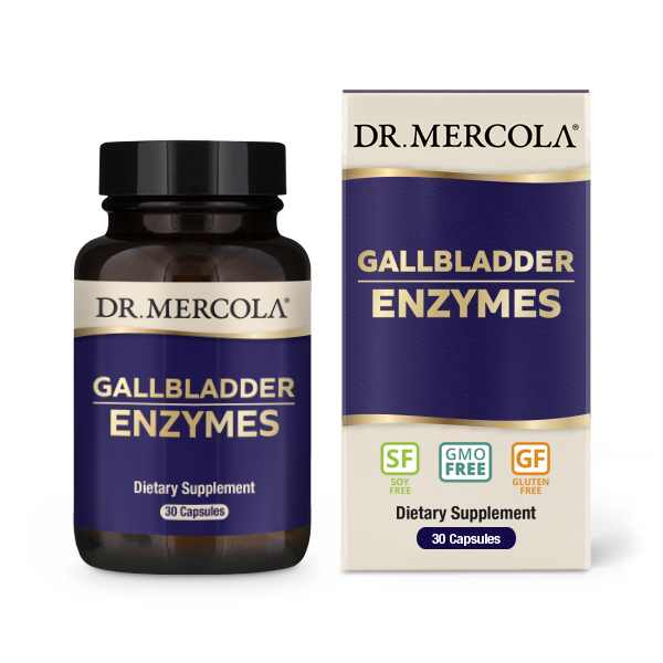 Image of Gallbladder support Enzymes (30 Capsules) - Dr. Mercola 0810487030953