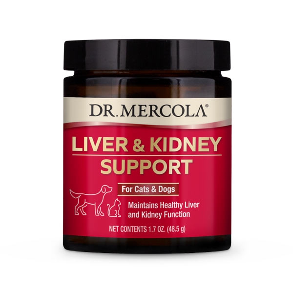 Image of Liver and Kidney Support for cats & dogs (48.5 g) - Dr. Mercola 0810487032933