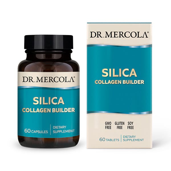 Image of Silica Collagen Builder (60 tablets) - Dr Mercola 0810487036443