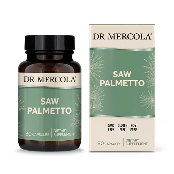 Image of Dr. Mercola, Saw Palmetto con licopene, 30 Licaps 0813006012331