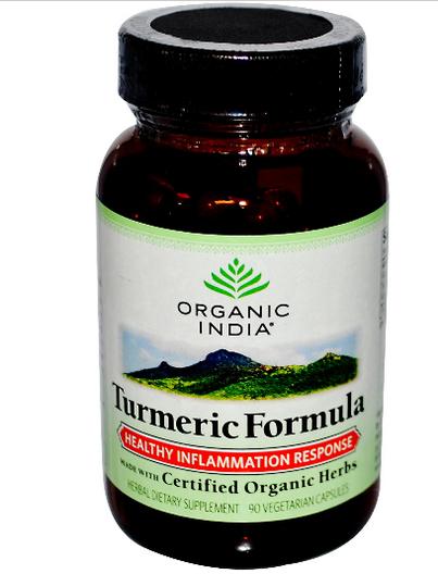 Image of Organic India, Turmeric Formula, Healthy Inflammation Response, 90 Veggie Caps 0851469000113