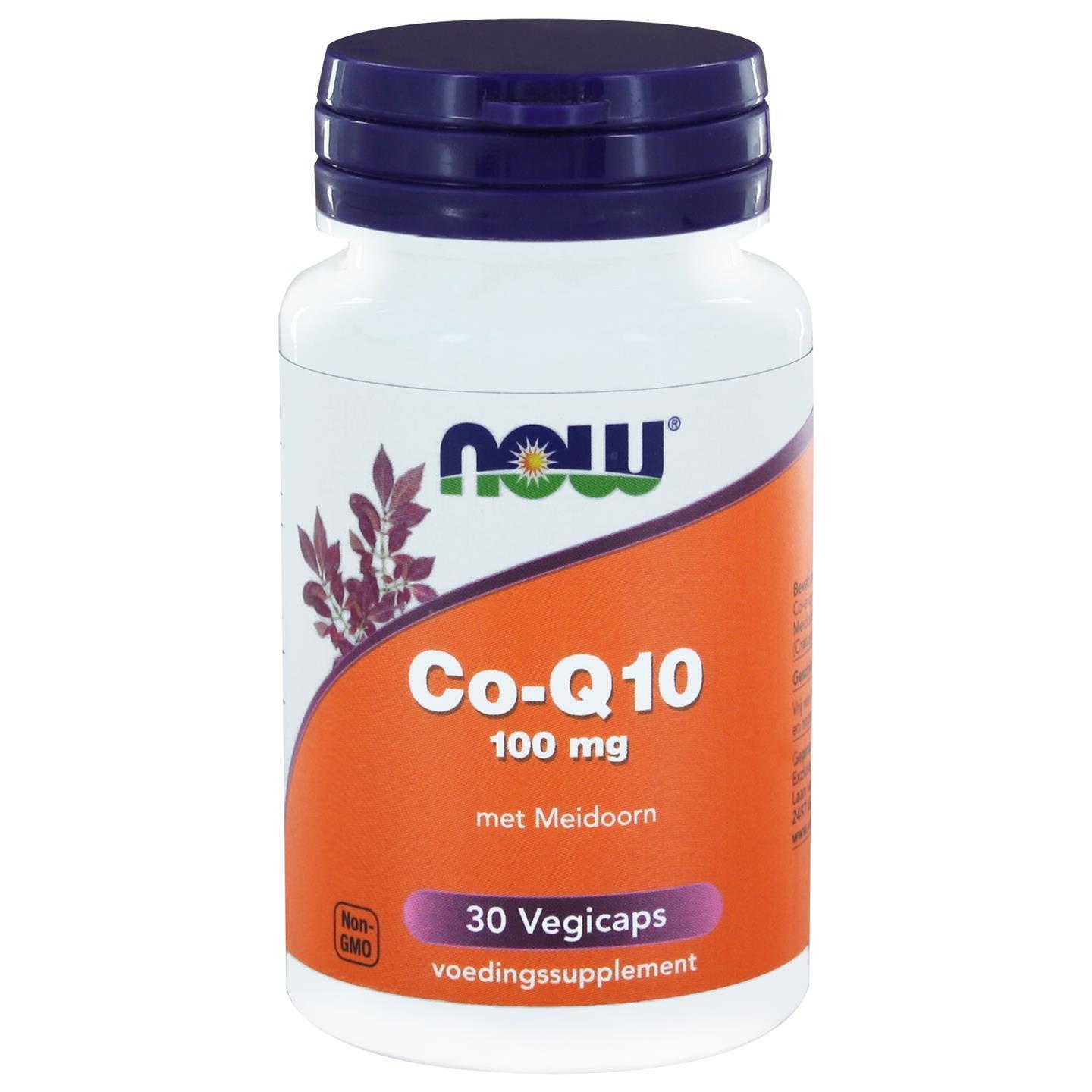 Image of Now Foods, CoQ10, 100 mg, 30 Vcaps 0733739102003