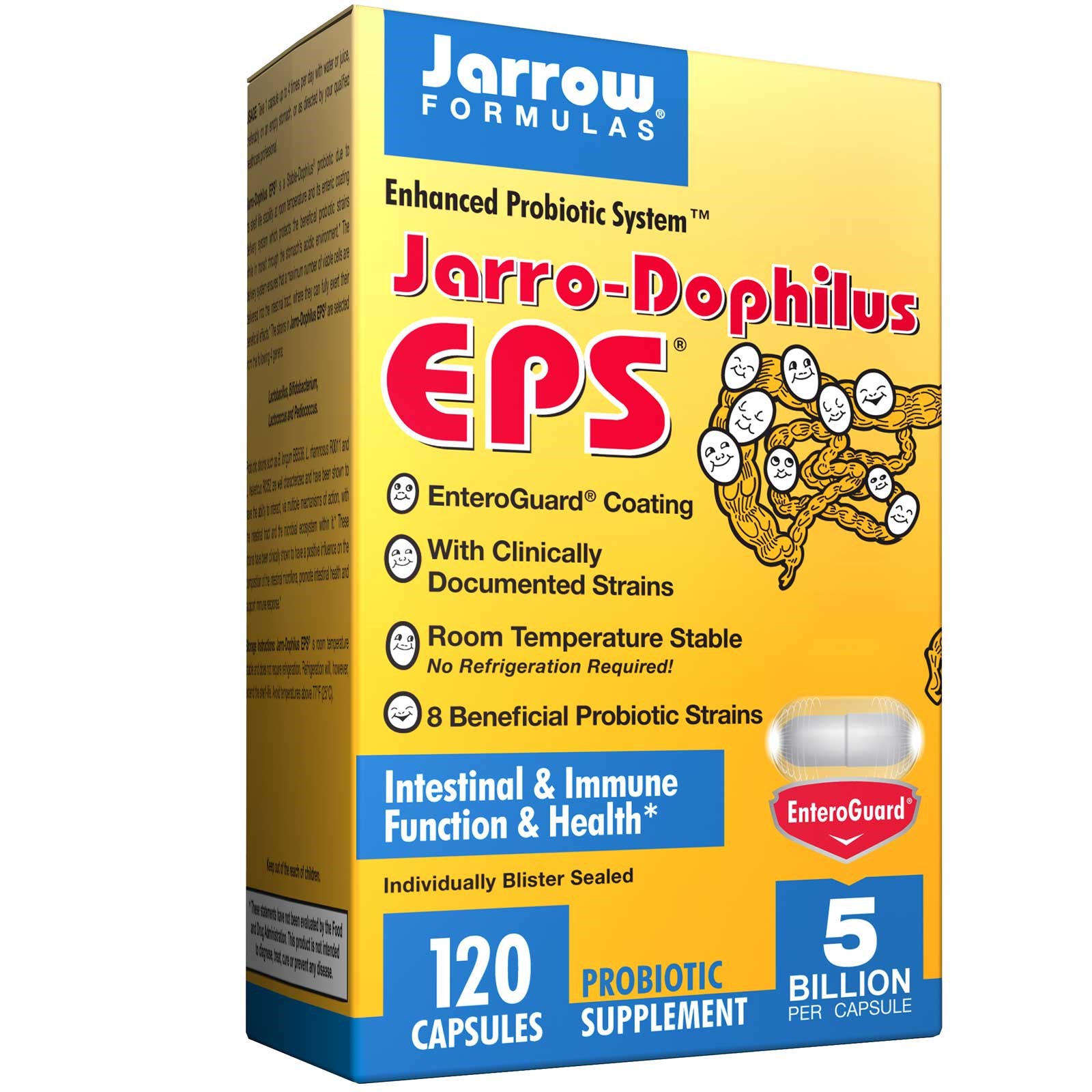 Image of Jarro-Dophilus EPS (120 Veggie Caps) - Jarrow Formulas 0790011030249