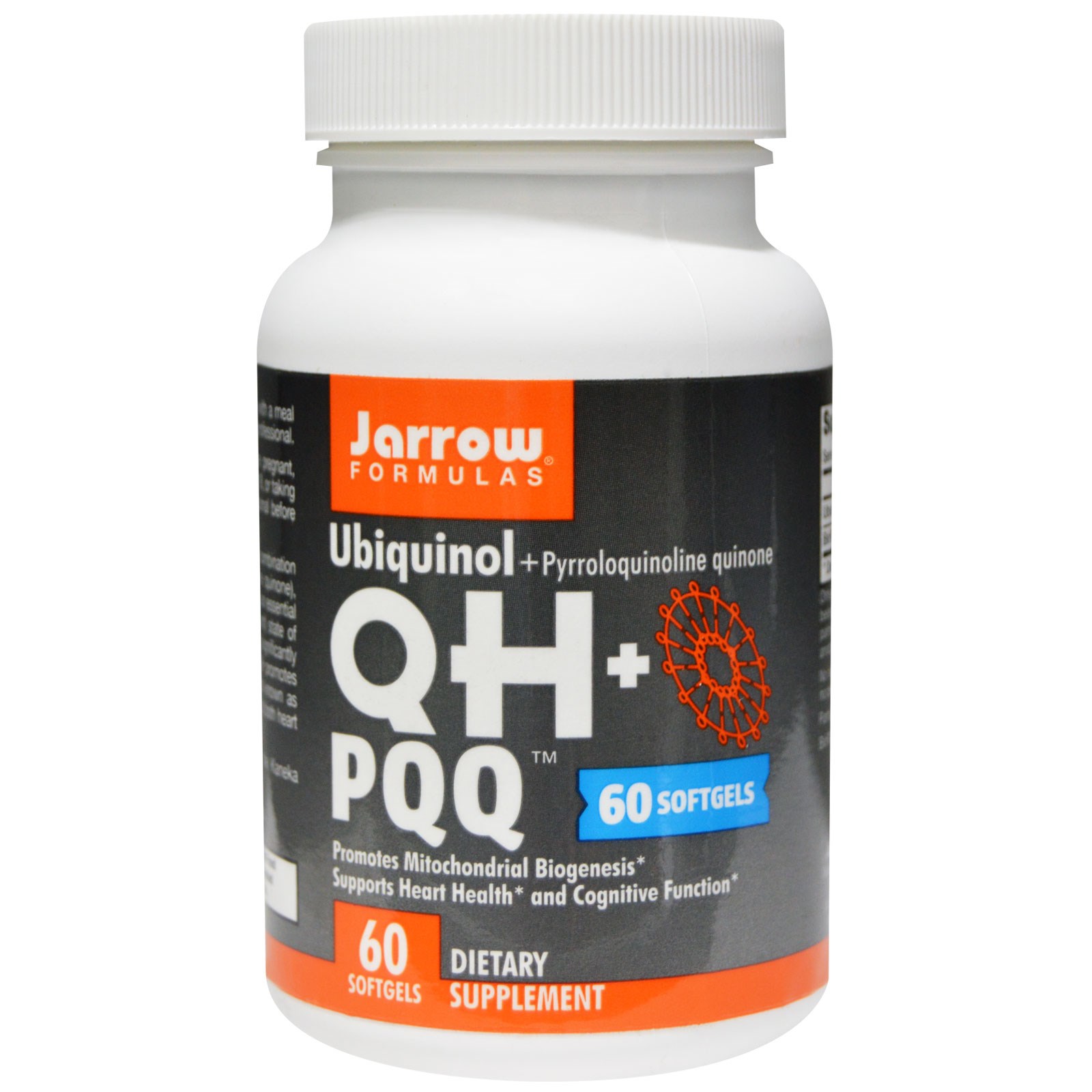 Image of Ubiquinol QH + PQQ (60 capsule) - Jarrow Formulas 0790011060284