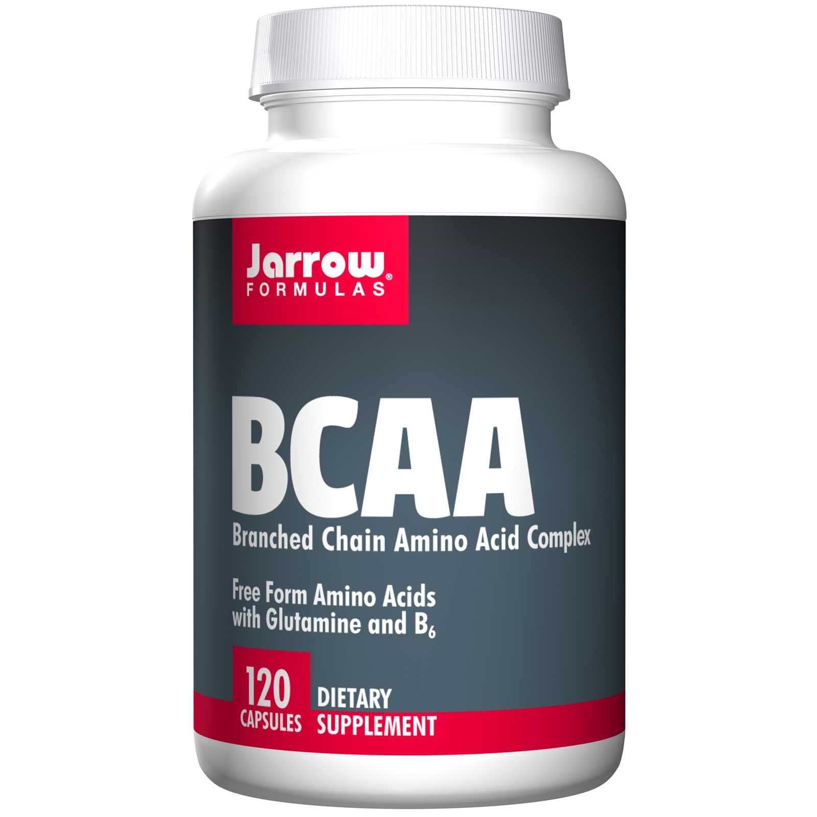 BCAA, Branched Chain Amino Acid Complex (120 Capsules) - Jarrow Formulas