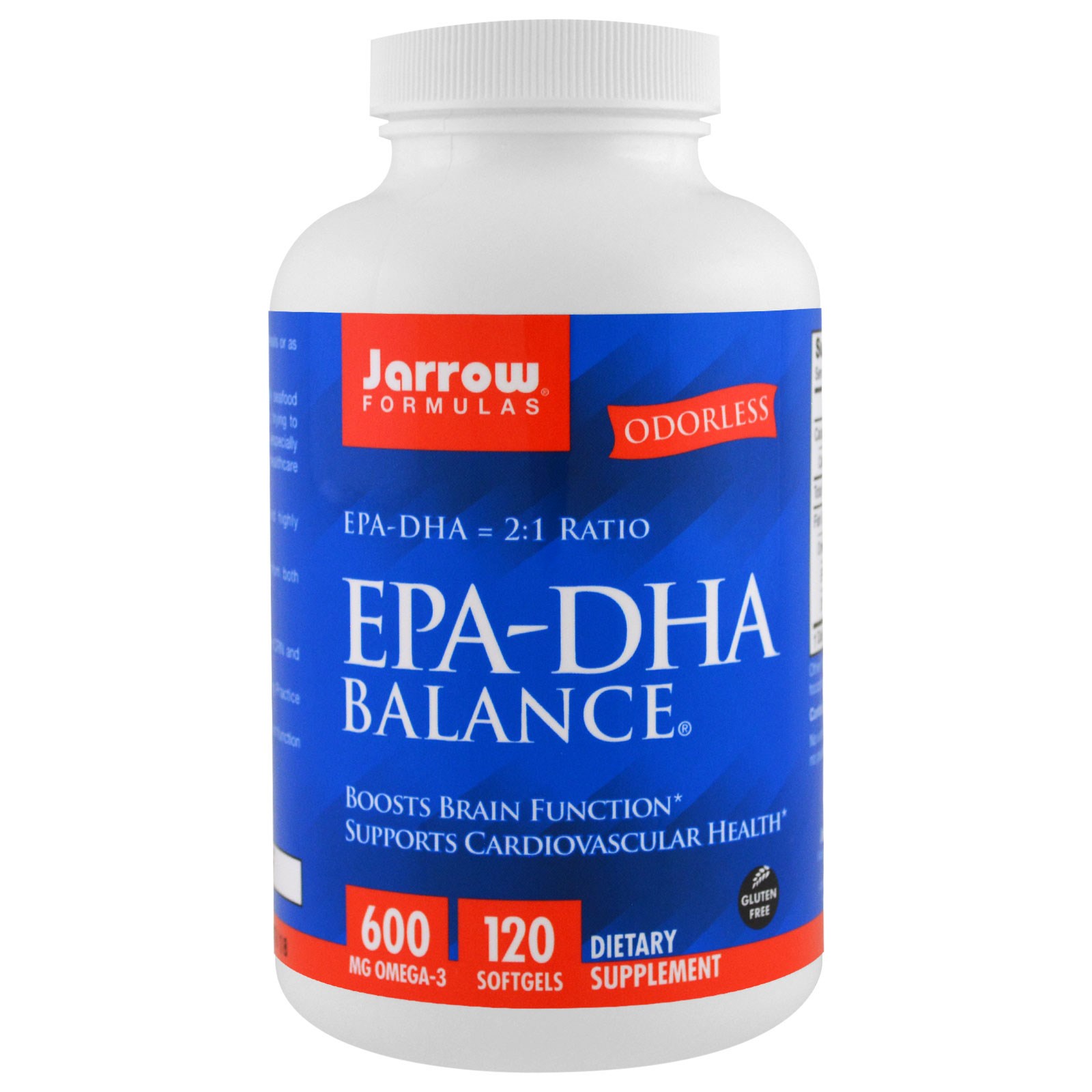 Image of EPA-DHA Balance (120 Softgels) - Jarrow Formulas 0790011160366