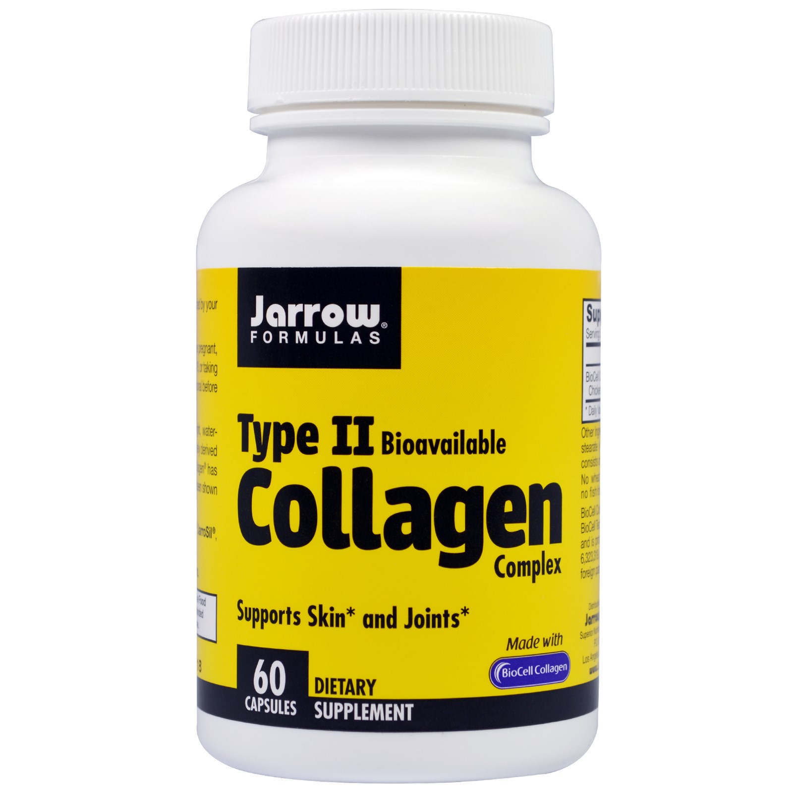 Image of Type II Collagen Complex (60 Capsules) - Jarrow Formulas 0790011290513