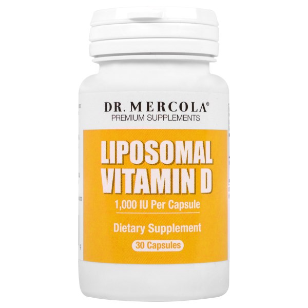 Image of Liposomal Vitamin D - 1.000 IU (30 capsules) - Dr. Mercola 0813006017329