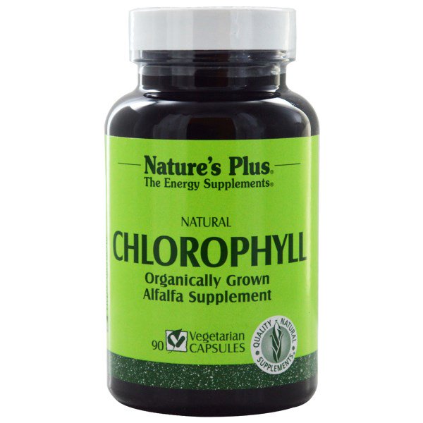 Image of Natural Chlorophyll (90 Veggie Caps) - Nature&apos;s Plus 0097467010802