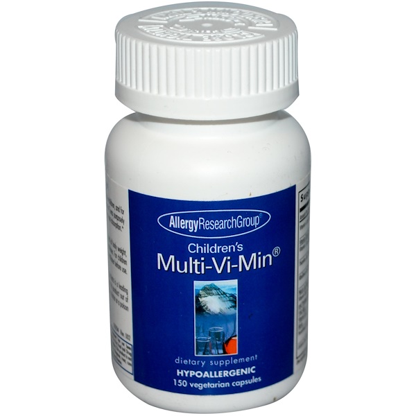 Multi Vi Min 150 Veggie Caps Allergy Research Group Multi Vi Min 150 Veggie Caps Allergy Research Group