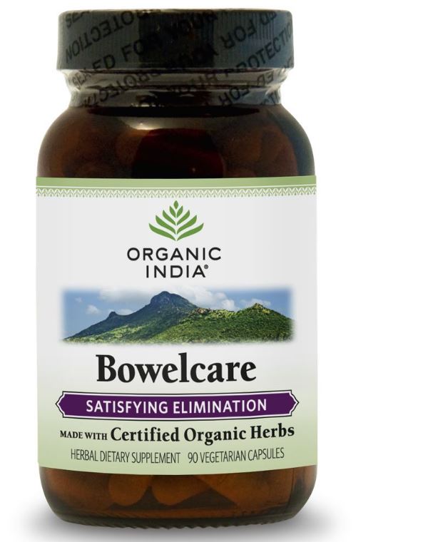 Image of BowelCare (90 Veggie Caps) - Organic India 0851469000809