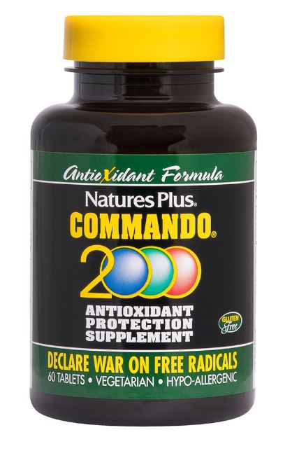 Image of Commando 2000 Antioxidant Protection (90 Tablets) - Nature&apos;s Plus 0097467049666