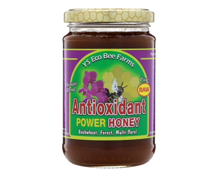 Image of Antioxidant Power Honey (383 g) - Y.S. Eco Bee Farms 0726635121704