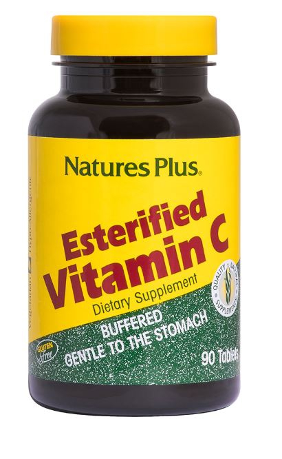 Image of Esterified Vitamin C (90 Tablets) - Nature&apos;s Plus 0807205113579