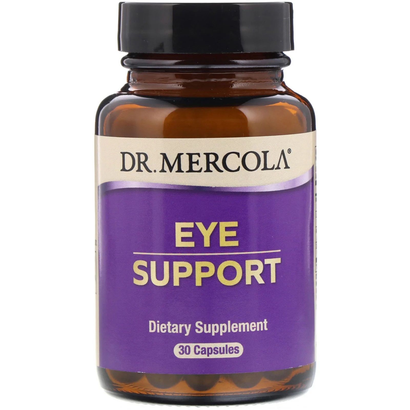 Image of Dr. Mercola, Supporto di occhio con luteina, 30 Capsules 0813006012355