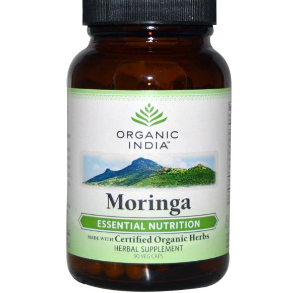 Image of Moringa (90 Veggie Caps) - Organic India 0801541508174