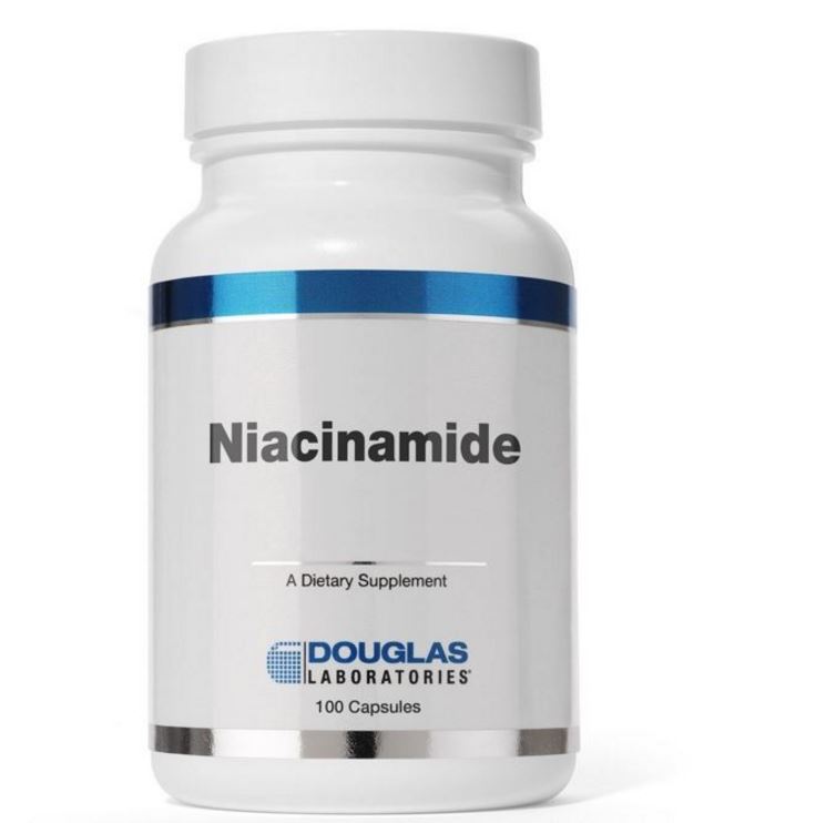 Image of Niacinamide - 100 capsule - Douglas Laboratories 8713975909545