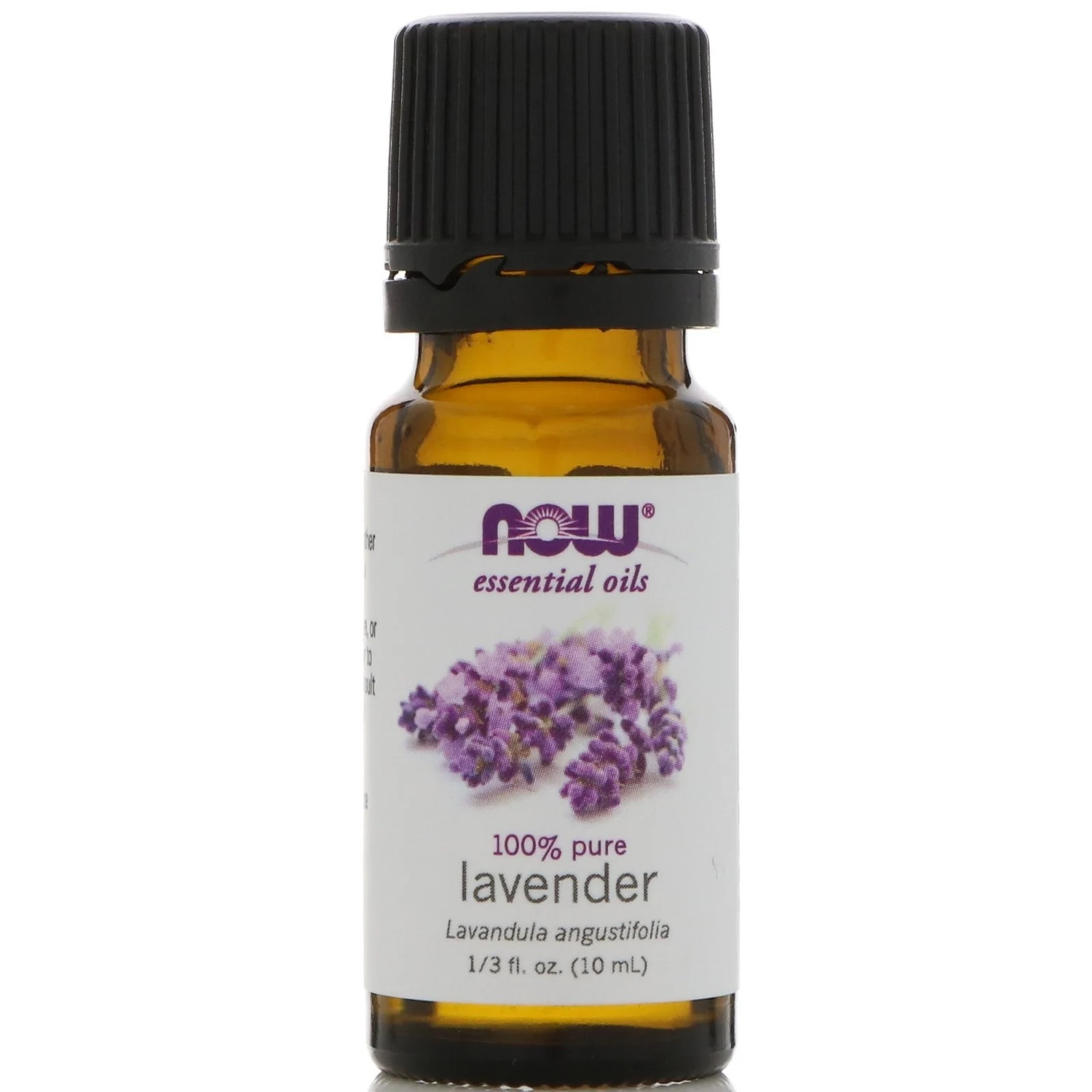 Image of Essential Oils- Lavender (10 ml) - Now Foods 0733739079008