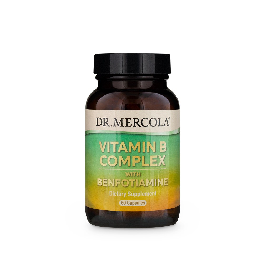 Image of Vitamin B Complex (60 Capsules) - Dr. Mercola 0813006018340